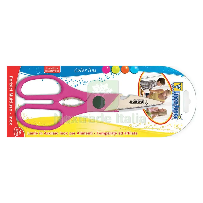 FORBICI DA CUCINA MULTIUSO lame temperate acciaio inox — Misurazione e taglio manuale — rif. FERX.8021756NLM FORBICI DA CUCINA MULTIUSO lame temperate acciaio inox — Misurazione e taglio manuale — rif. FERX.8021756NLM