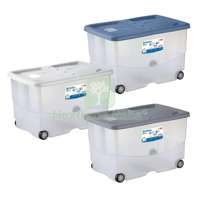 CONTENITORE MULTIUSO 'VASCO' cm.60 x 40 x h.36 — Casalinghi e organizzazione — rif. FERX.8035720NLM