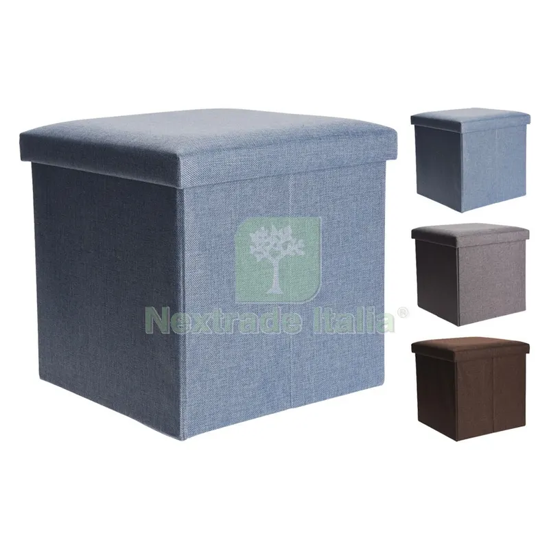CONTENITORE MULTIUSO 'POUF' cm 38 x 38 x h 38 — Casalinghi e organizzazione — rif. FERX.8034790NLM