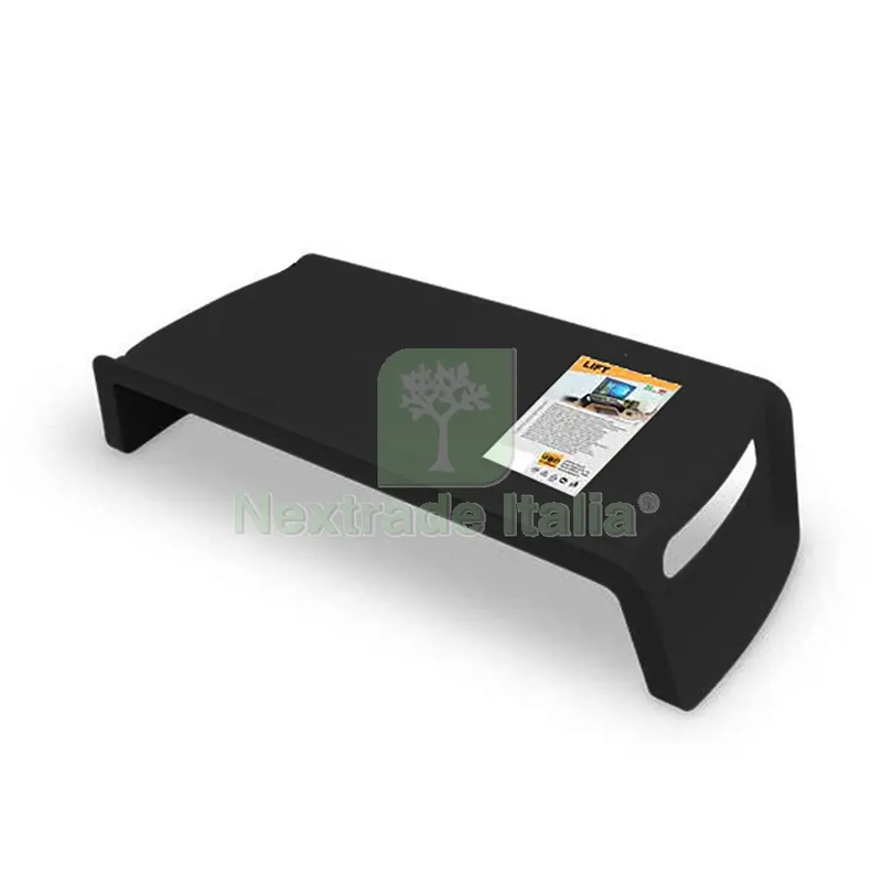 Supporto Rialzo Monitor per Scrivania cm. 58,6 x 25,7 x h.12,5 — Arredo — rif. FERX.7950270NLM