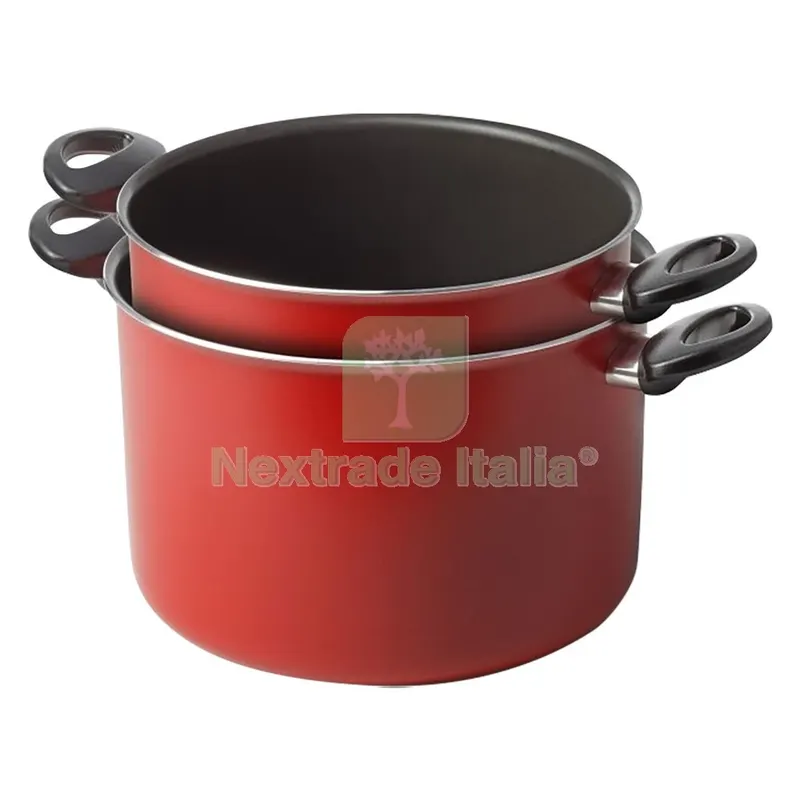 PENTOLE ''CUCINA SANO'' SET 2 PEZZI øcm. 16 / 20 — Casalinghi e organizzazione — rif. FERX.7939130NLM