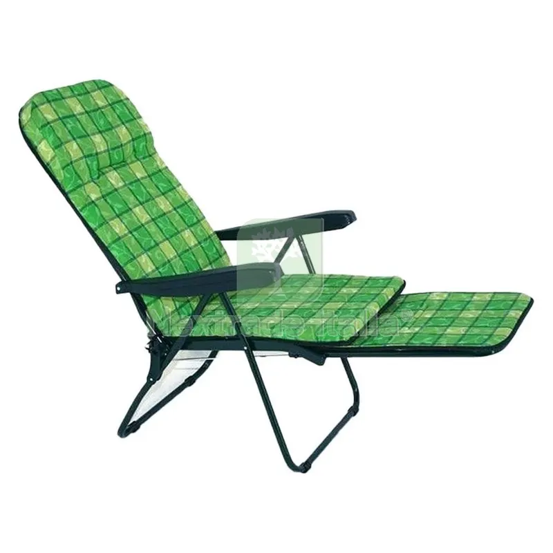 Sedia a Sdraio 'carrello' 6 posizioni — Tempo libero outdoor — rif. FERX.6131003NLM