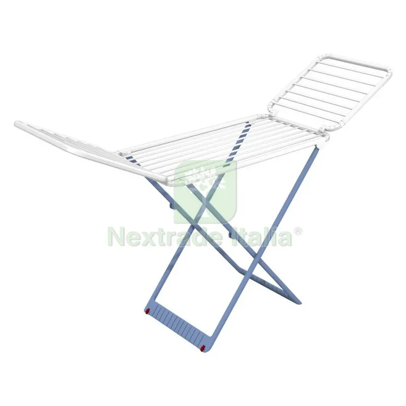 Stendibiancheria 'perla' cm. 190 x 55 x h.114 (aperto) — Stendibiancheria e bucato — rif. FERX.8002370NLM Stendibiancheria 'perla' cm. 190 x 55 x h.114 (aperto) — Stendibiancheria e bucato — rif. FERX.8002370NLM