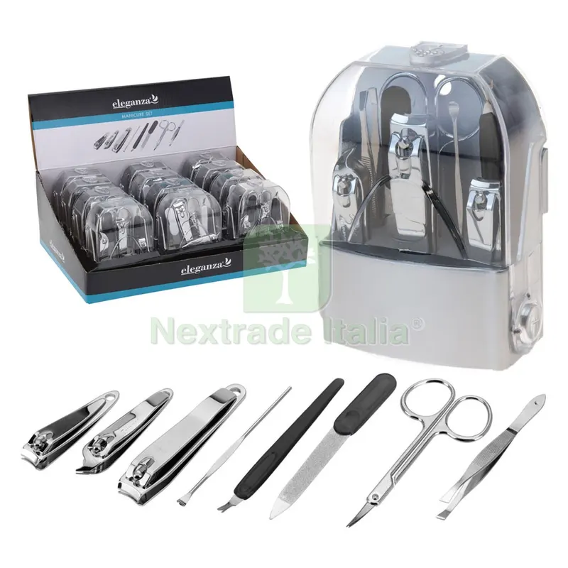 SET ASSORTITO PER MANICURE 8 pezzi — Casalinghi e organizzazione — rif. FERX.8025020NLM SET ASSORTITO PER MANICURE 8 pezzi — Casalinghi e organizzazione — rif. FERX.8025020NLM