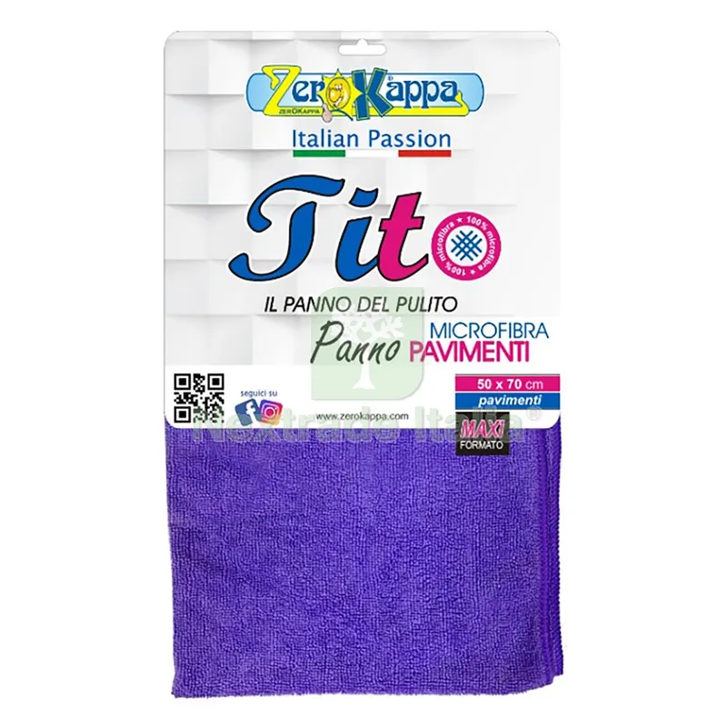 Panno in Microfibra 'tito Pavimenti' cm 50 x 70 — Casalinghi e organizzazione — rif. FERX.8036380NLM