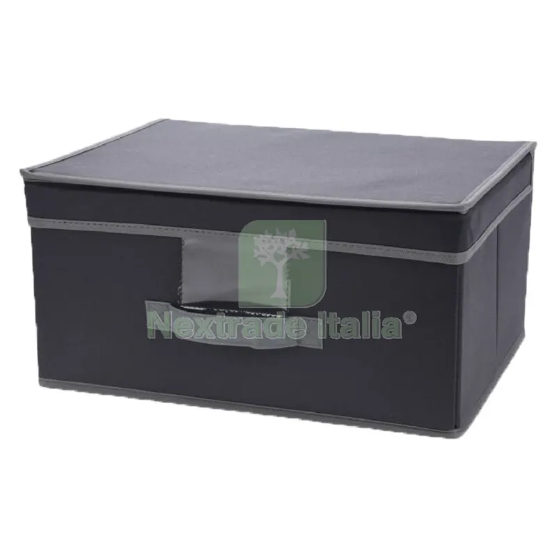 SCATOLA MULTIUSO CON COPERCHIO cm 31 x 28 x h 15 — Casalinghi e organizzazione — rif. FERX.8034791NLM SCATOLA MULTIUSO CON COPERCHIO cm 31 x 28 x h 15 — Casalinghi e organizzazione — rif. FERX.8034791NLM