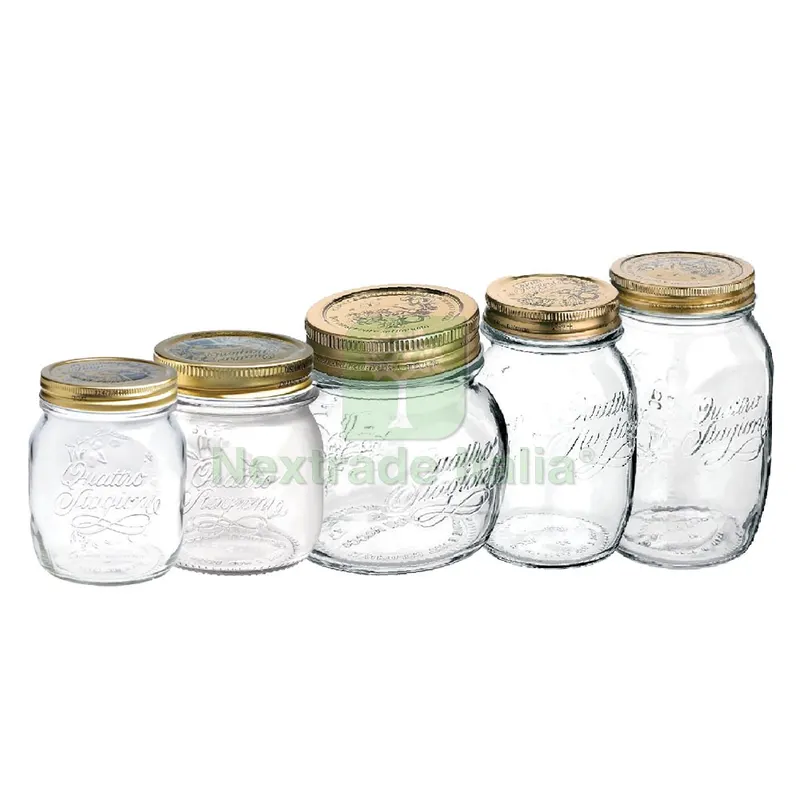12PZ Vaso Ermetico in Vetro per Alimenti 'quattro Stagioni' 1000 ml - h. 180 x diametro 111 mm — Vasi e fioriere — rif. FERX.7940796NLM 12PZ Vaso Ermetico in Vetro per Alimenti 'quattro Stagioni' 1000 ml - h. 180 x diametro 111 mm — Vasi e fioriere — rif. FERX.7940796NLM