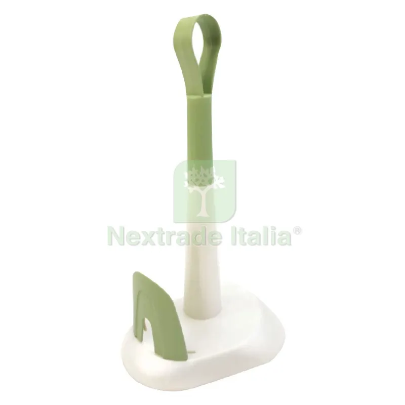 PORTAROTOLO 'UNICO' colore madreperla/tortora — Accessori bagno — rif. FERX.8410778NLM