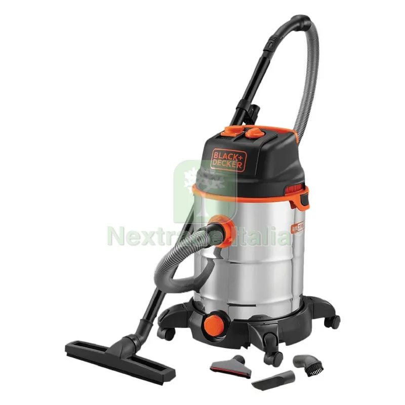 Bidone Aspiratutto Inox 'BXVC30XDE' Lt. 30 - 1600 W — Casalinghi e organizzazione — rif. FERX.8006932NLM Bidone Aspiratutto Inox 'BXVC30XDE' Lt. 30 - 1600 W — Casalinghi e organizzazione — rif. FERX.8006932NLM