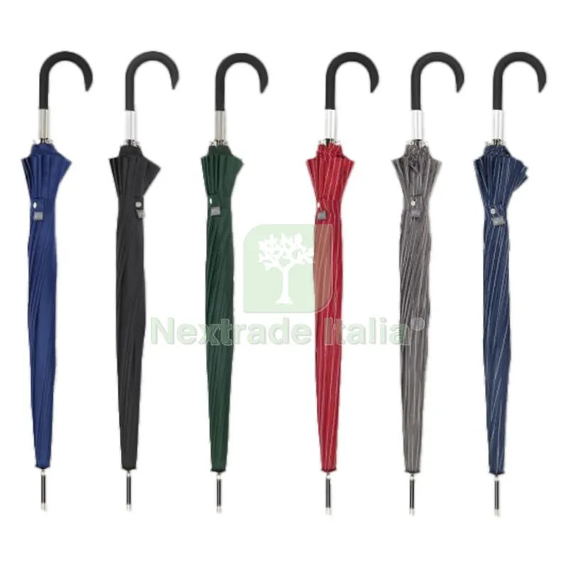 6PZ OMBRELLO AUTOMATICO '8511' 16 aste in fibra — Tempo libero outdoor — rif. FERX.8045817NLM