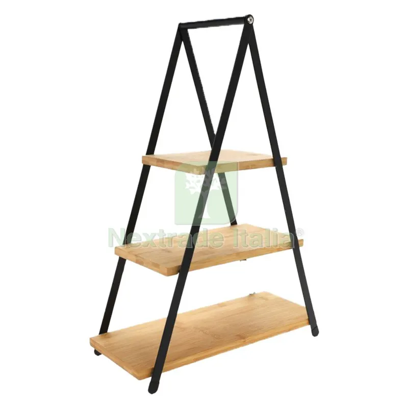 ALZATA PORTA VIVANDE 'ETAGERE' 3 piani — Cristalleria e tavola — rif. FERX.8029146NLM