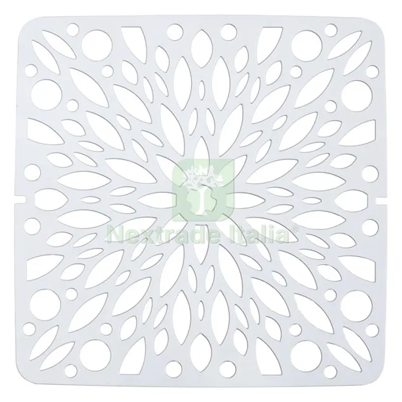 TAPPETO SCOLA STOVIGLIE 'FOLIA' cm 40 x 30 — Cucina e coltelleria — rif. FERX.790812NLM TAPPETO SCOLA STOVIGLIE 'FOLIA' cm 40 x 30 — Cucina e coltelleria — rif. FERX.790812NLM