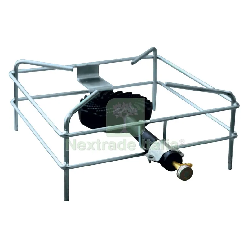 Fornellone a GAS 'FOX' cm 40 x 40 - bruciatore 8,5 kw — Casalinghi e organizzazione — rif. FERX.8039502NLM Fornellone a GAS 'FOX' cm 40 x 40 - bruciatore 8,5 kw — Casalinghi e organizzazione — rif. FERX.8039502NLM