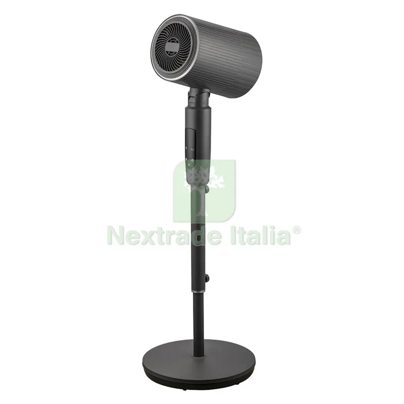 VENTILATORE RISCALDATORE 2 IN 1 50 W - altezza 88 > 108 cm — Pompe — rif. FERX.8006446NLM VENTILATORE RISCALDATORE 2 IN 1 50 W - altezza 88 > 108 cm — Pompe — rif. FERX.8006446NLM