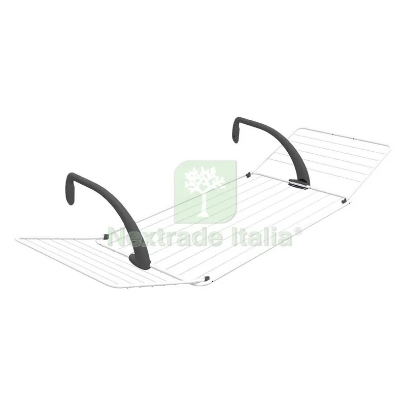 STENDIBIANCHERIA 'BREZZA 200' cm 185 x 55 x 24 (aperto) — Stendibiancheria e bucato — rif. FERX.8002067NLM STENDIBIANCHERIA 'BREZZA 200' cm 185 x 55 x 24 (aperto) — Stendibiancheria e bucato — rif. FERX.8002067NLM