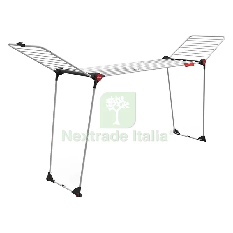 STENDIBIANCHERIA 'INFINITY FLEX' aperto: min-max 117-205 x 57 x 100 cm — Stendibiancheria e bucato — rif. FERX.8002093NLM