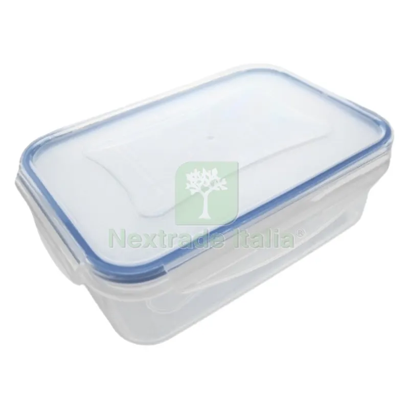 Contenitore Rettangolare in Plastica 'superlock' lt 1,0 - cm 18,9 x 13 x h.6,5 — Casalinghi e organizzazione — rif. FERX.8410574NLM Contenitore Rettangolare in Plastica 'superlock' lt 1,0 - cm 18,9 x 13 x h.6,5 — Casalinghi e organizzazione — rif. FERX.8410574NLM
