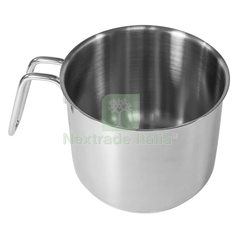 BOLLILATTE ACCIAIO 'ALLEGRO INOX' Ø cm. 12 — Casalinghi e organizzazione — rif. FERX.7938453NLM BOLLILATTE ACCIAIO 'ALLEGRO INOX' Ø cm. 12 — Casalinghi e organizzazione — rif. FERX.7938453NLM