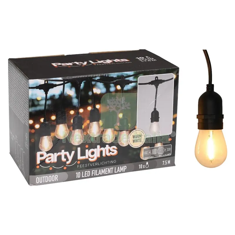 Catena Lineare a LED 10 LED - 800 cm — Tempo libero outdoor — rif. FERX.8079162NLM Catena Lineare a LED 10 LED - 800 cm — Tempo libero outdoor — rif. FERX.8079162NLM