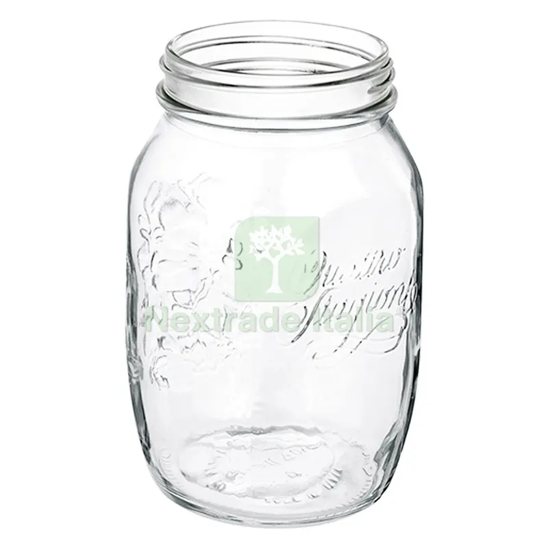 6PZ Vaso Ermetico in Vetro per Alimenti 'quattro Stagioni' 500 ml — Vasi e fioriere — rif. FERX.7940789NLM