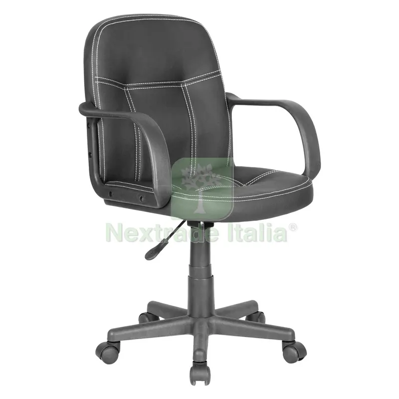 Sedia da Ufficio nero - cm 57 x 58 x h. 83,5-93,5 — Arredo — rif. FERX.7950274NLM