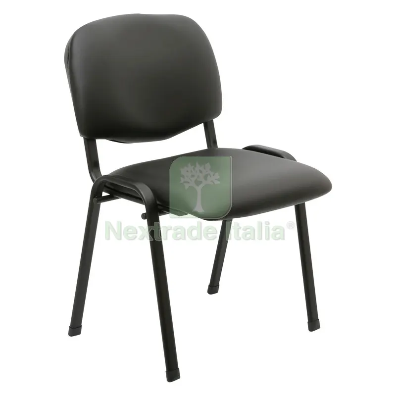 5PZ Sedia Interlocutoria nero - cm 54,5 x 58 x 81,5 — Arredo — rif. FERX.7950288NLM