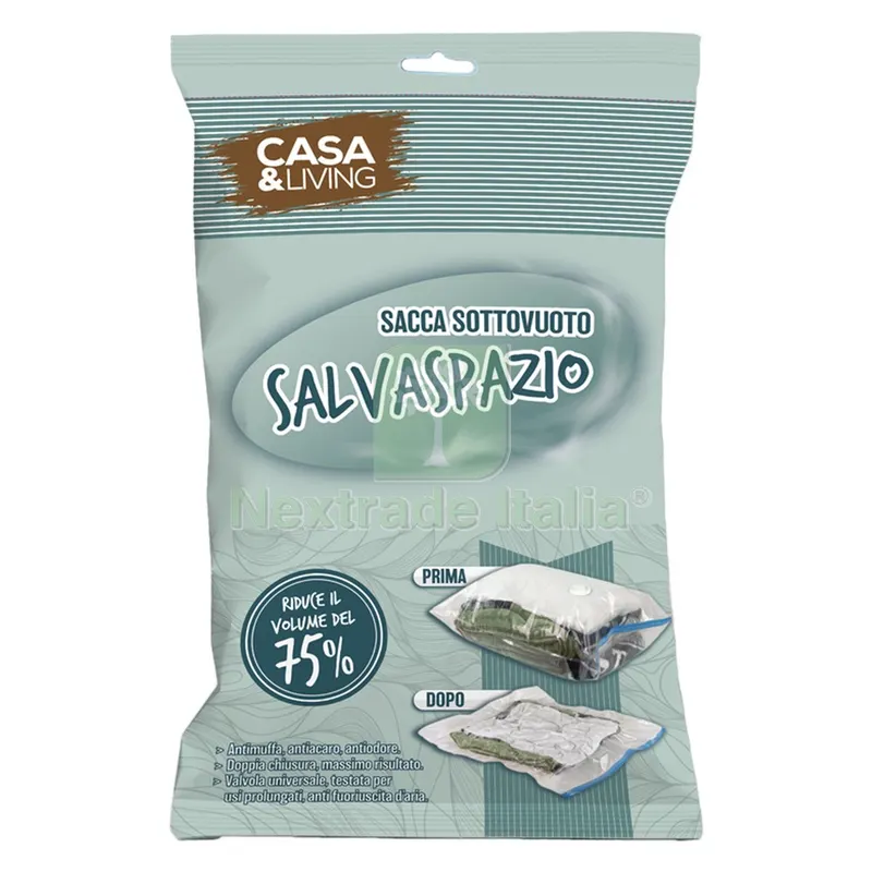 SACCHETTI A ROTOLI PER SOTTOVUOTO SCATOLATI cm 50 x 60 — Casalinghi e organizzazione — rif. FERX.801504NLM SACCHETTI A ROTOLI PER SOTTOVUOTO SCATOLATI cm 50 x 60 — Casalinghi e organizzazione — rif. FERX.801504NLM
