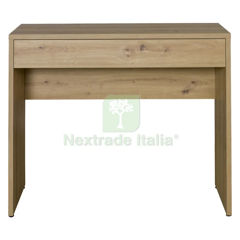 Scrivania con Cassetto Linea 'espresso' cm. 100 x 40,5 x h.81,4 - laccato bianco — Arredo — rif. FERX.7950176NLM Scrivania con Cassetto Linea 'espresso' cm. 100 x 40,5 x h.81,4 - laccato bianco — Arredo — rif. FERX.7950176NLM