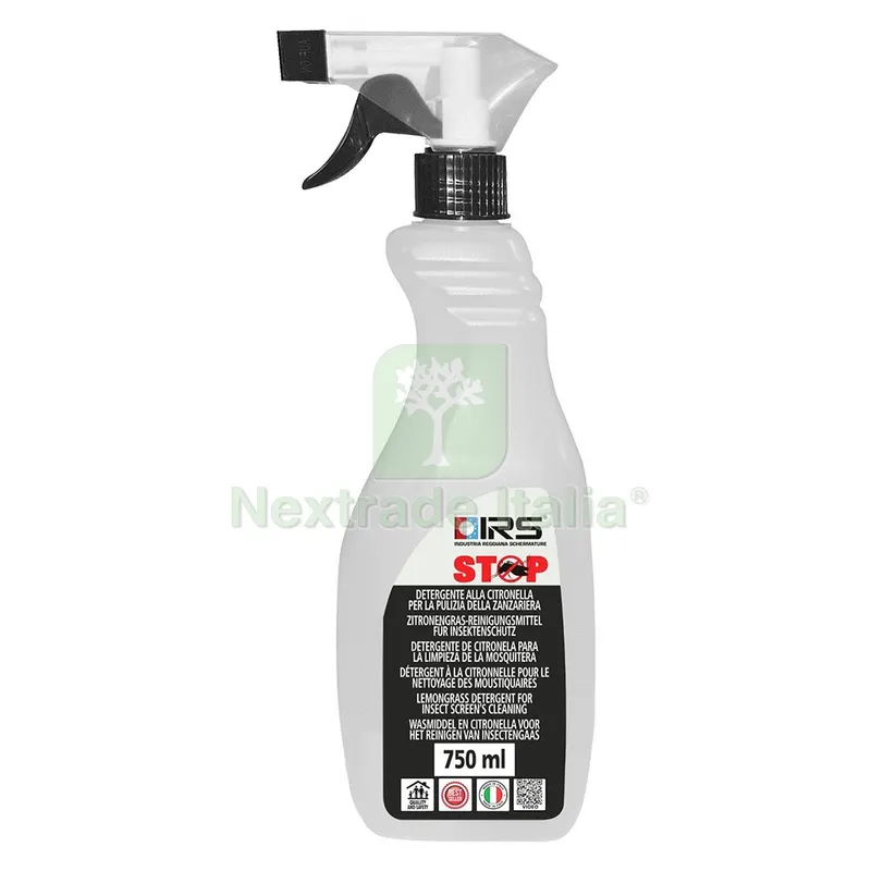 DETERGENTE SPRAY PER ZANZARIERE lt 0,75 — Tende e zanzariere — rif. FERX.3143166NLM DETERGENTE SPRAY PER ZANZARIERE lt 0,75 — Tende e zanzariere — rif. FERX.3143166NLM