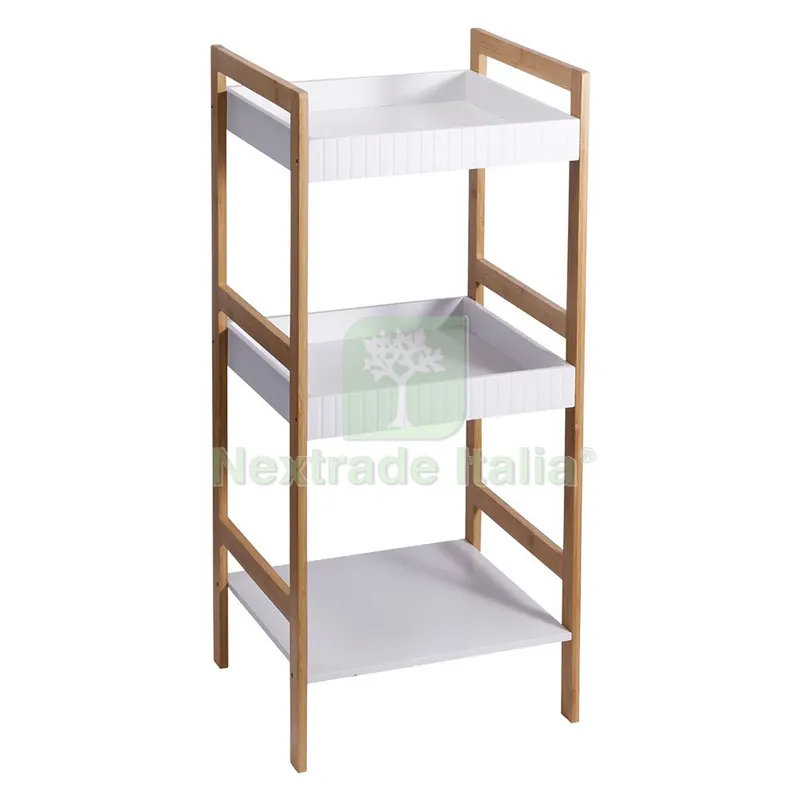 SCAFFALE PORTABIANCHERIA cm 36 x 30 x h.80 — Casalinghi e organizzazione — rif. FERX.8050472NLM SCAFFALE PORTABIANCHERIA cm 36 x 30 x h.80 — Casalinghi e organizzazione — rif. FERX.8050472NLM