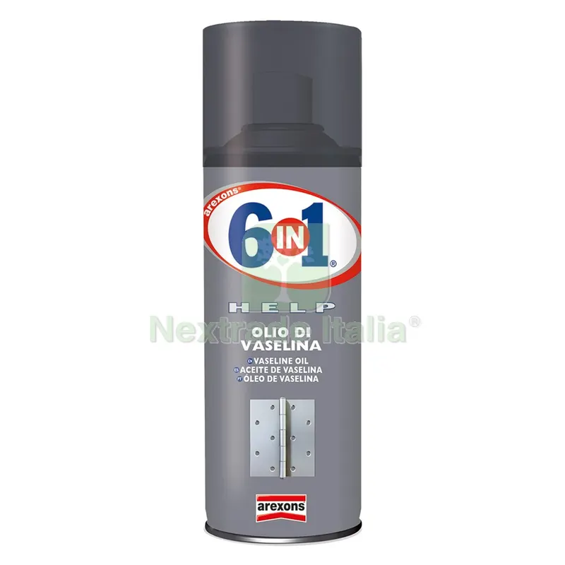 LUBRIFICANTE SPRAY 'HELP OLIO VASELINA' ml. 400 — Lubrificanti e oli — rif. FERX.920046NLM LUBRIFICANTE SPRAY 'HELP OLIO VASELINA' ml. 400 — Lubrificanti e oli — rif. FERX.920046NLM