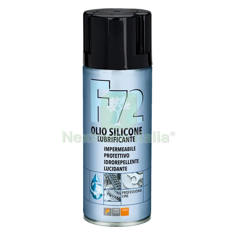 12PZ OLIO DI SILICONE SPRAY 'F72' ml 400 — Adesivi e sigillanti — rif. FERX.900278NLM