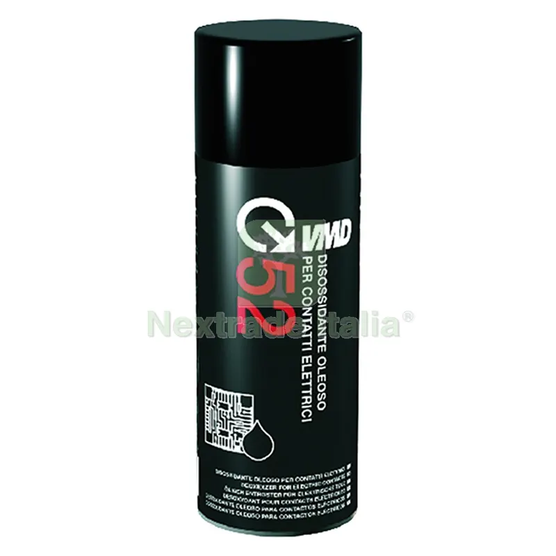 12PZ Disossidante Spray per Contatti Elettrici ml 400 — Lubrificanti e oli — rif. FERX.906160NLM 12PZ Disossidante Spray per Contatti Elettrici ml 400 — Lubrificanti e oli — rif. FERX.906160NLM