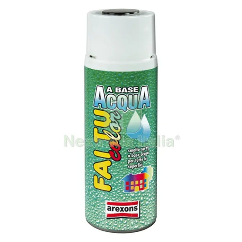 Smalto Spray a Base Acqua ml. 400 - bianco lucido — Bombolette e vernici spray — rif. FERX.9019154NLM Smalto Spray a Base Acqua ml. 400 - bianco lucido — Bombolette e vernici spray — rif. FERX.9019154NLM
