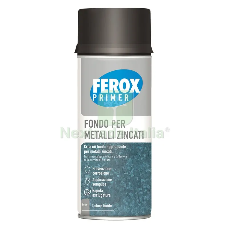 6PZ FEROX FONDO AGGRAPPANTE SPRAY legno (fondo grigio chiaro) — Vernici e smalti — rif. FERX.9200214NLM