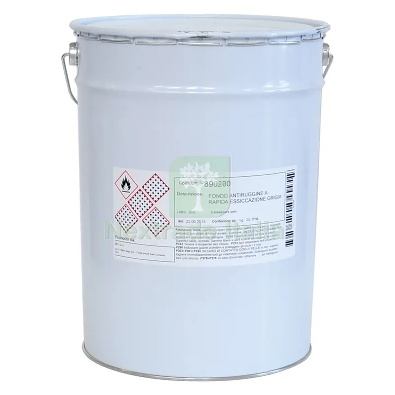 ANTIRUGGINE PROTETTIVA A RAPIDA ESSICCAZIONE 'COLO Kg. 25 Rossa — Vernici e smalti — rif. FERX.890232NLM ANTIRUGGINE PROTETTIVA A RAPIDA ESSICCAZIONE 'COLO Kg. 25 Rossa — Vernici e smalti — rif. FERX.890232NLM