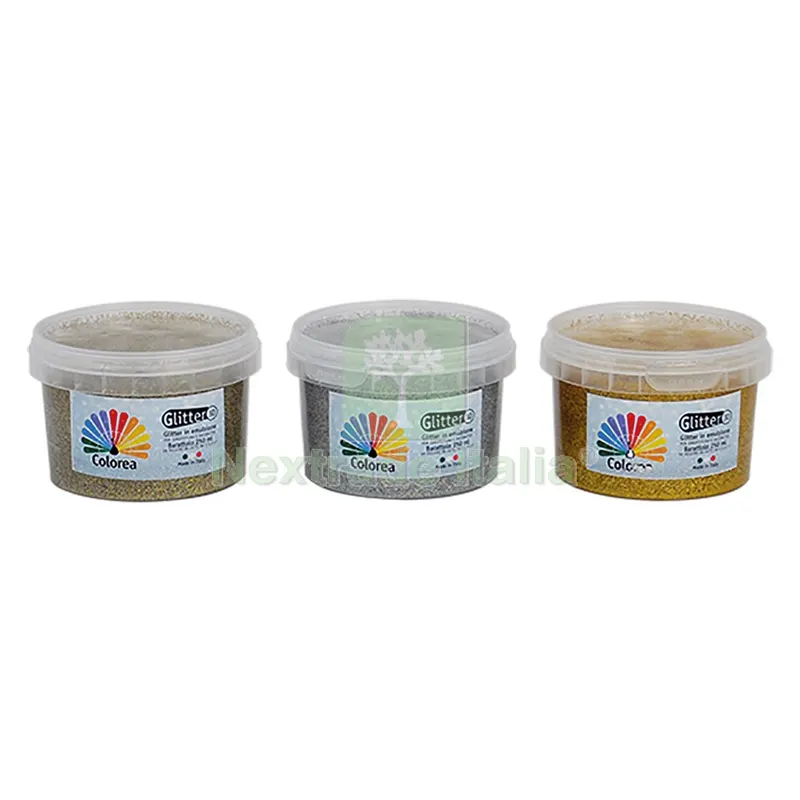 GLITTER PRISMATICI PER DECORAZIONI ml.250 - colore rame — Decorativi e effetti — rif. FERX.913078NLM