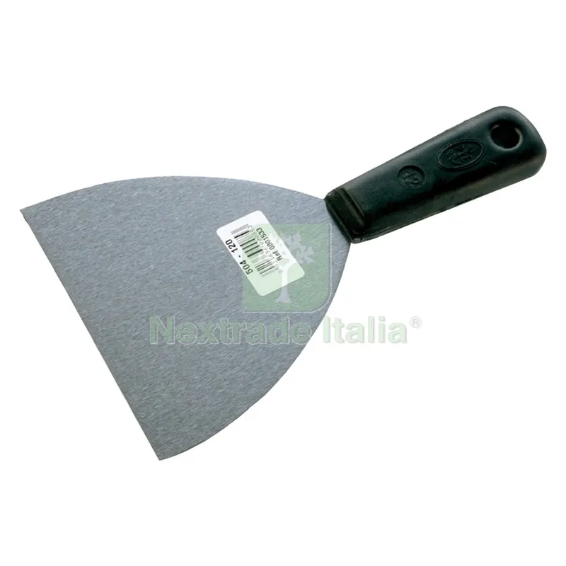 12PZ SPATOLA FLESSIBILE PER STUCCATORI ART.504 mm 100 — Spatole e attrezzi per stesura — rif. FERX.900426NLM