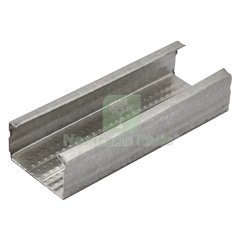 10PZ Montante Tipo 'C' per Controsoffitti MM 15 x 49 - mt 3 — Casalinghi e organizzazione — rif. FERX.1032100NLM 10PZ Montante Tipo 'C' per Controsoffitti MM 15 x 49 - mt 3 — Casalinghi e organizzazione — rif. FERX.1032100NLM