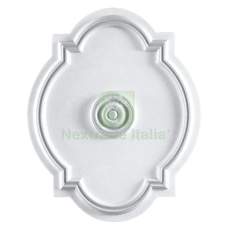 ROSONE DECORATIVO PER SOFFITTI mod. EO1DY - cm 53 x 43 — Scarichi e sifoni — rif. FERX.9131020NLM
