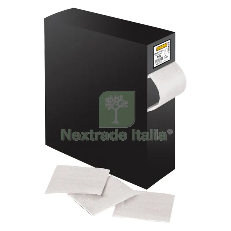 CARTA FLESSIBILE AL LATTICE 'SOFT ROLL' grana 220 - mm 115 x mt 25 — Punte, frese e dischi — rif. FERX.9003686NLM