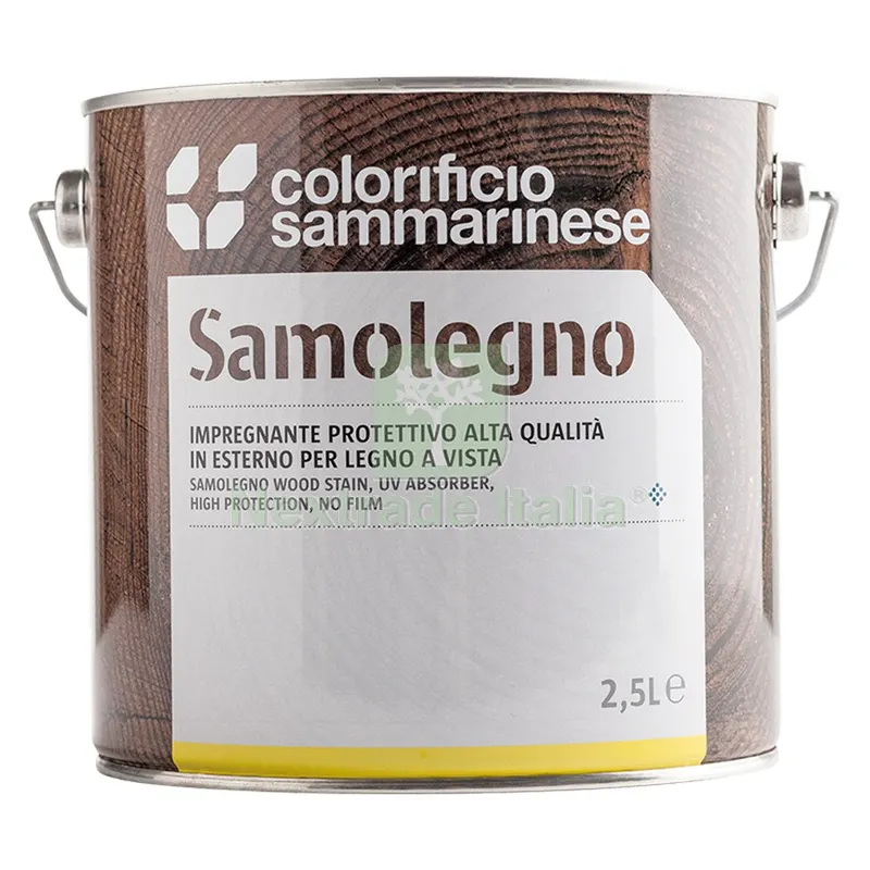 6PZ IMPREGNANTE 'SAMOLEGNO' Lt. 0,750 Noce scuro — Vernici e smalti — rif. FERX.9034540NLM 6PZ IMPREGNANTE 'SAMOLEGNO' Lt. 0,750 Noce scuro — Vernici e smalti — rif. FERX.9034540NLM