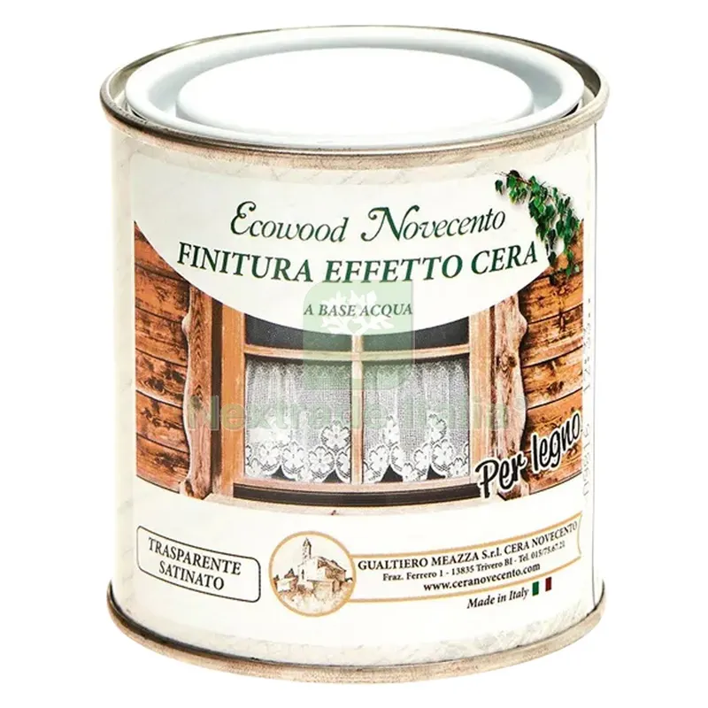 IMPREGNANTE CEROSO ALL'ACQUA Ecowood - ml. 750 bianco decapè — Vernici e smalti — rif. FERX.9037285NLM IMPREGNANTE CEROSO ALL'ACQUA Ecowood - ml. 750 bianco decapè — Vernici e smalti — rif. FERX.9037285NLM