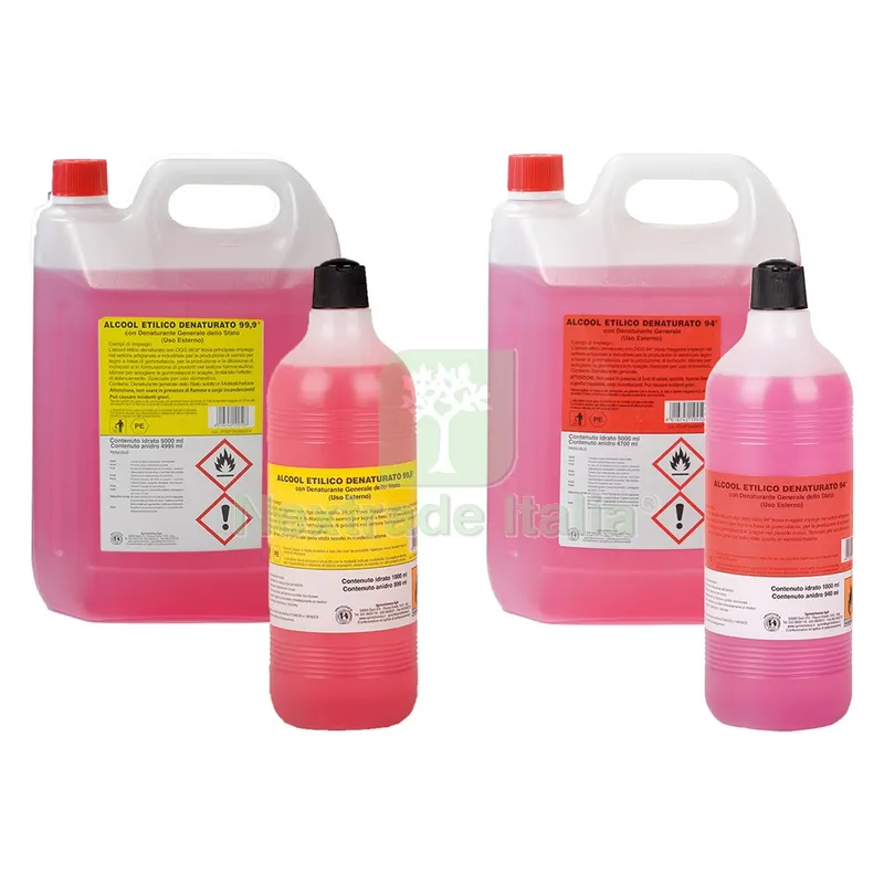 4PZ ALCOOL ETILICO DENATURATO Lt. 5 - 94 % vol. — Scarichi e sifoni — rif. FERX.902466NLM