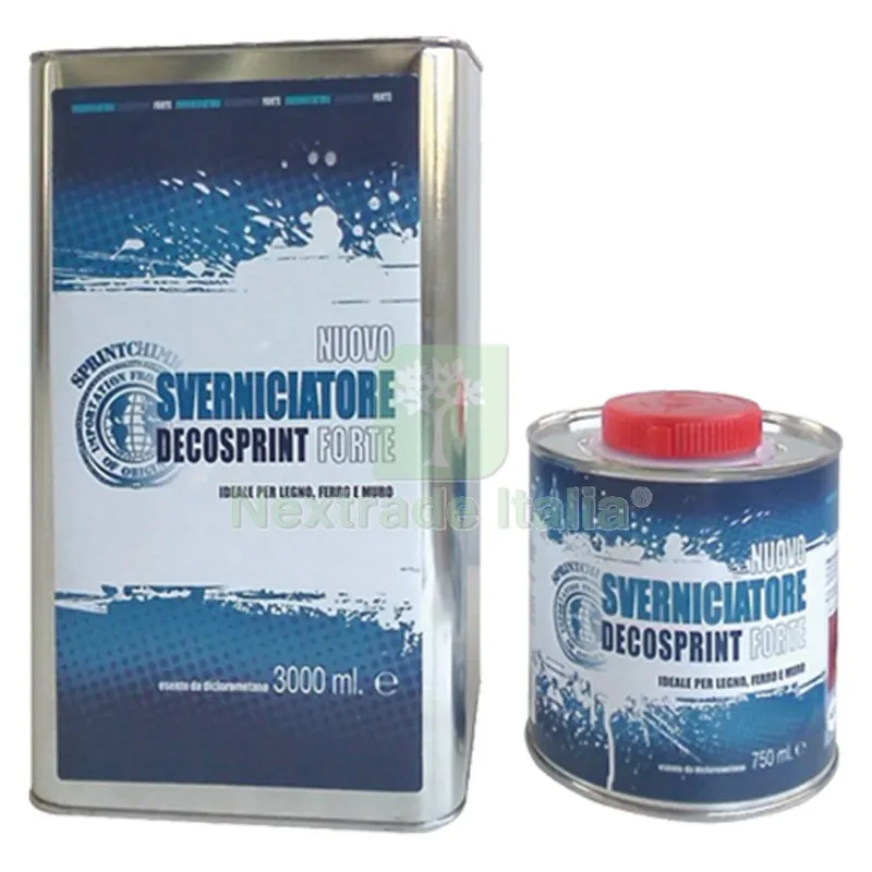 4PZ SVERNICIATORE FORTE 'DECOSPRINT' Lt. 3 — Accessori bagno — rif. FERX.903522NLM
