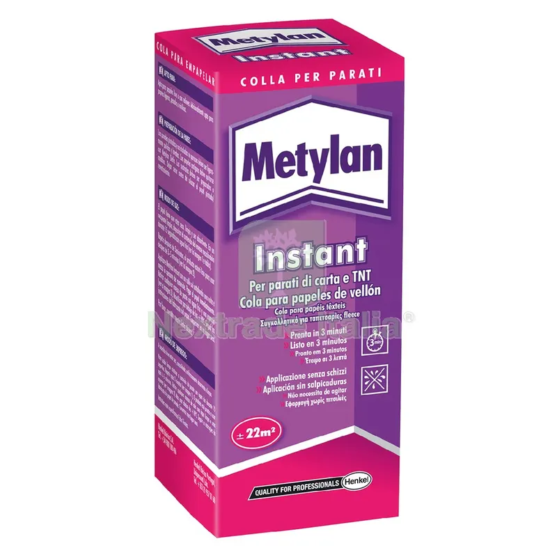 COLLA METYLAN INSTANT gr. 180 — Adesivi e sigillanti — rif. FERX.9027052NLM COLLA METYLAN INSTANT gr. 180 — Adesivi e sigillanti — rif. FERX.9027052NLM