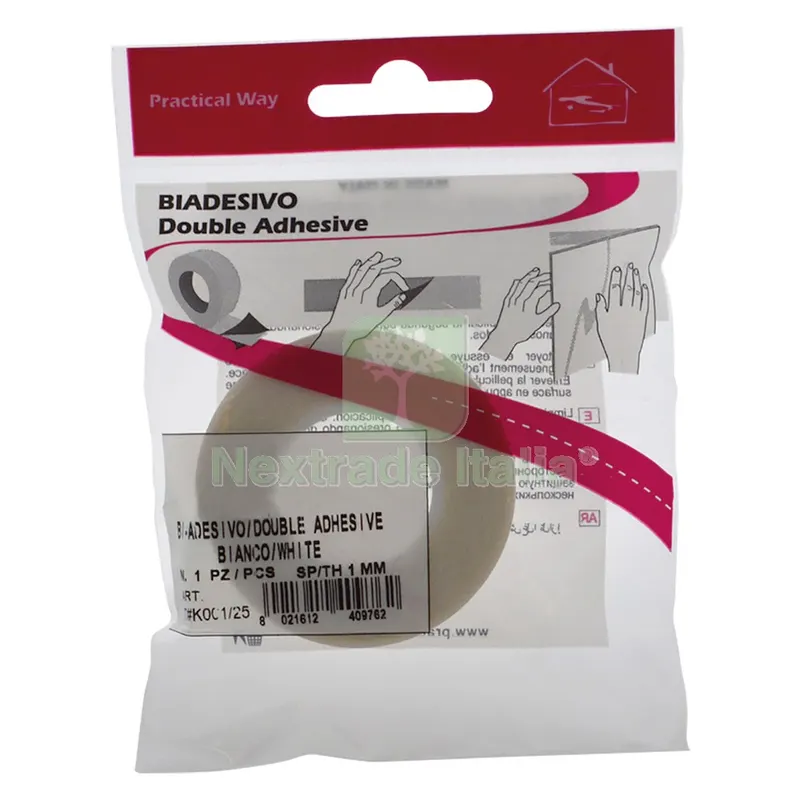 NASTRO BIADESIVO mm. 19 x 5 mt — Adesivi e sigillanti — rif. FERX.9003558NLM NASTRO BIADESIVO mm. 19 x 5 mt — Adesivi e sigillanti — rif. FERX.9003558NLM