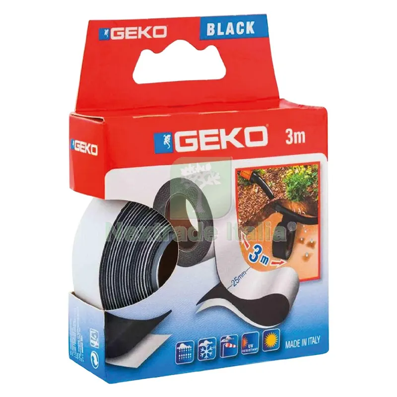 Nastro Autoagglomerante 'black' mm 25 x mt. 3 — Cavi e fili — rif. FERX.9000550NLM