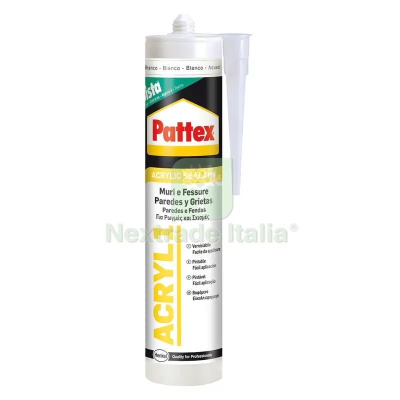 25PZ SILICONE ACRILICO RAL 9010 bianco ml 300 — Adesivi e sigillanti — rif. FERX.900768NLM