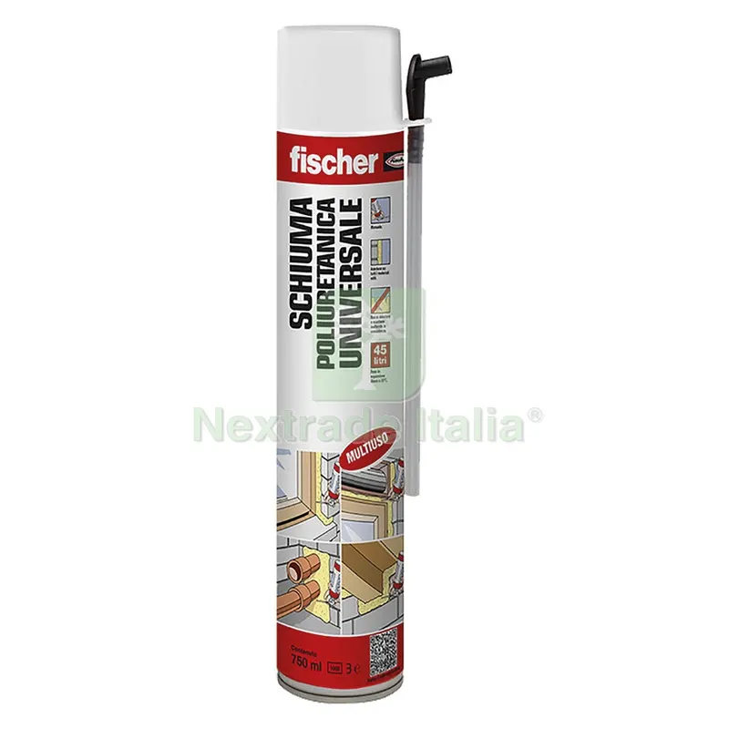 12PZ SCHIUMA POLIURETANICA '1K' PU 1K 750 ml 750 - manuale — Adesivi e sigillanti — rif. FERX.9008850NLM